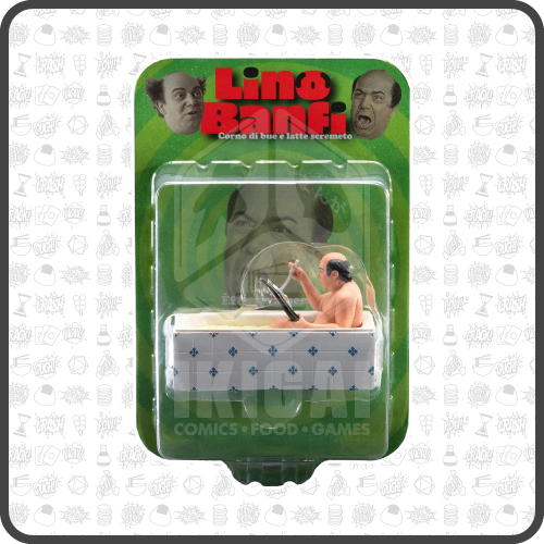 INFINITE statue Lino Banfi 6cm serie cine-mini in PVC (CORNO DI BUE E LATTE SCREMATO)