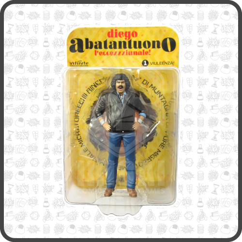 INFINITE statue Diego Abatantuono L'Eccezzziunale! 12 cm serie cine-mini in PVC (VIULEENZA!)