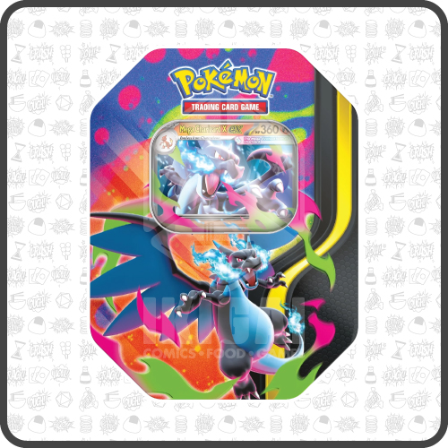 Pokémon Mega Charizard Tin Mega Charizard X-ex