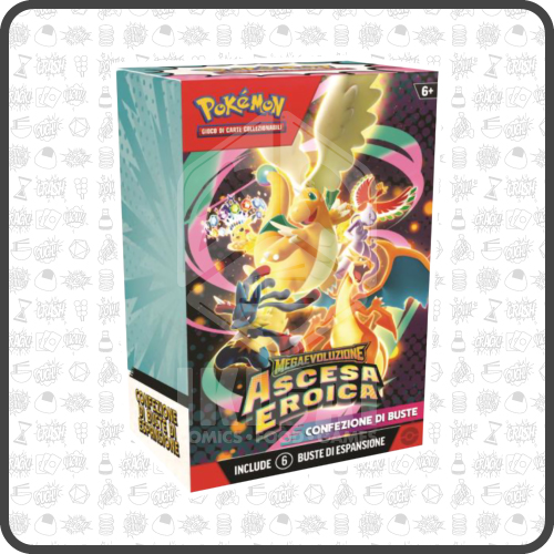 Pokémon Megaevoluzioni Ascesa Eroica Confezione di Buste