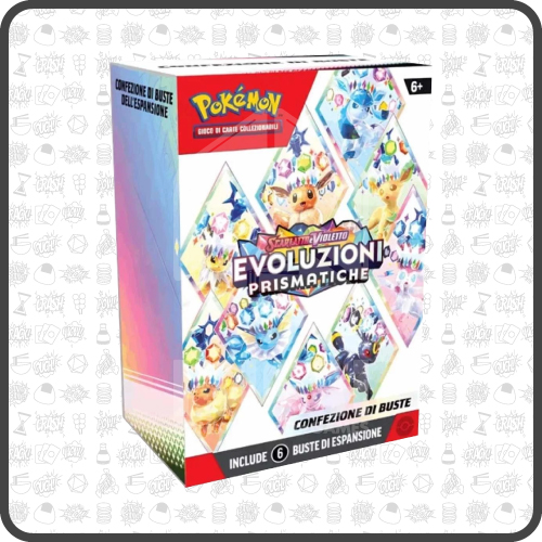 Pokémon Scarlatto & Violetto Evoluzioni Prismatiche Confezione di Buste