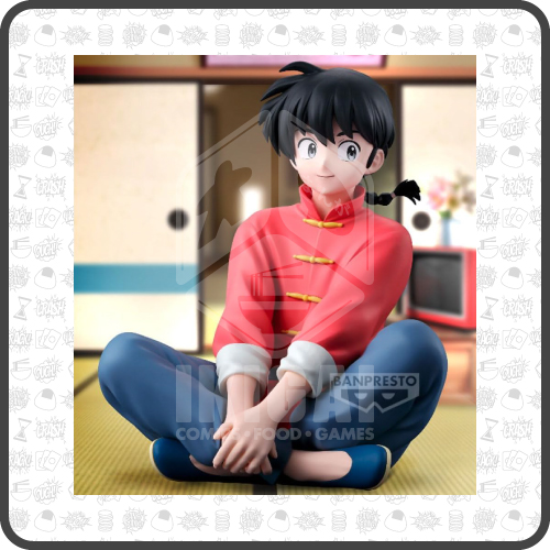 Banpresto-Ranma-12-Ranma-Saotome--12,4cm-Statua-Da-Collezione-In-PVC