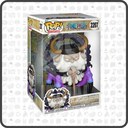 Funko-POP!-Jumbo-Animation-One-Piece-St.-Jaygarcia-Saturn-2207-(Vinile-Da-Collezione)