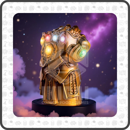 Marvel Thanos Infinity Gauntlet Lampada Led 25cm