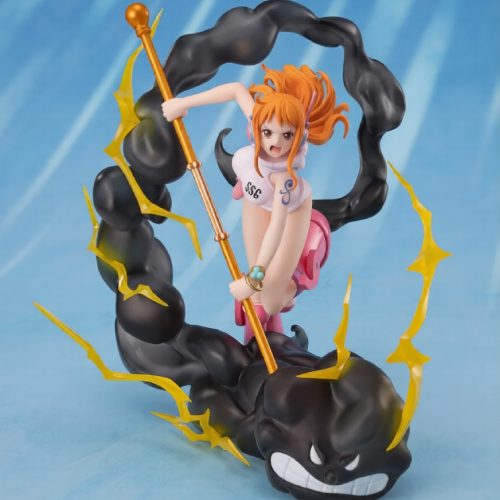 Bandai Figuarts Zero One Piece Nami Lightning Blast 17cm Figure Da Collezione - immagine 2