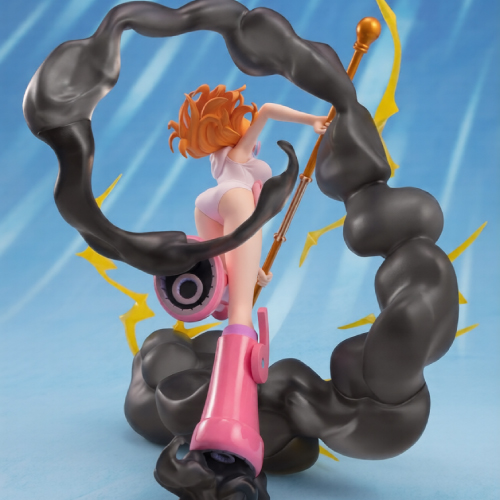 Bandai Figuarts Zero One Piece Nami Lightning Blast 17cm Figure Da Collezione - immagine 4
