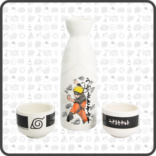 Naruto Shippuden Set Sake In Ceramica Naruto