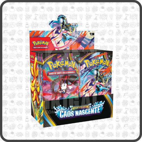 Pokémon megaevoluzioni caos nascente Booster Box ITA