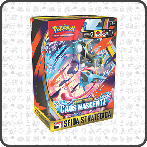 Pokémon Megaevoluzioni Caos Nascente Kit Prerelease ITA