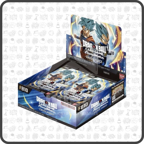 FB10 Booster Box "Cross Force" Dragon Ball Super Fusion World