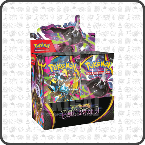 Pokemon Megaevoluzioni Buio Pesto Booster Box Ita